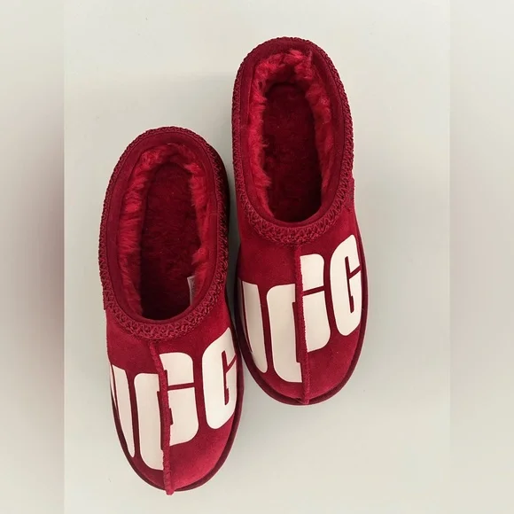 UGG Red Tasman Plush - Picture 4 of 6